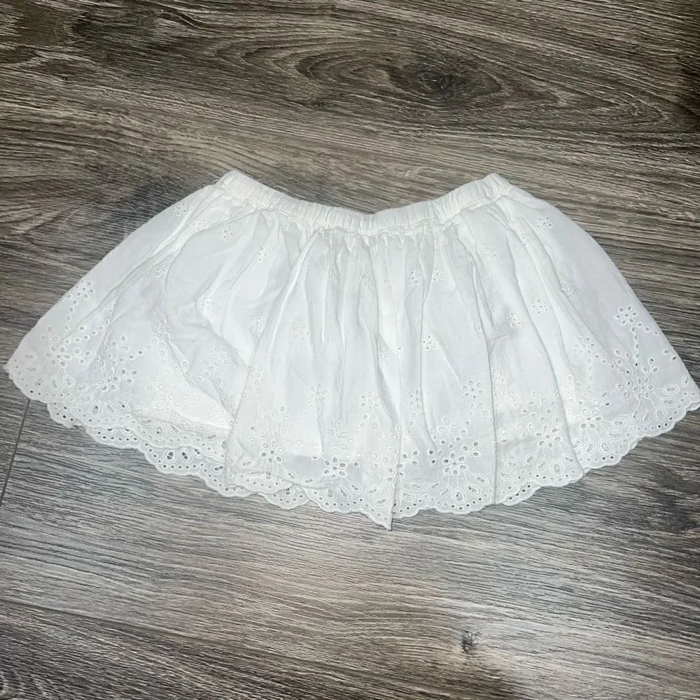Oshkosh White Eyelet Skirt
